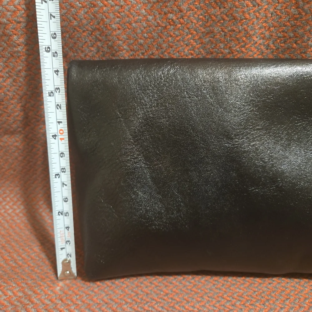 Patricia Nash Black Leather Clutch / Wristlet - Picture 12 of 13